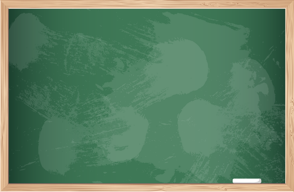 Green School Chalk Board