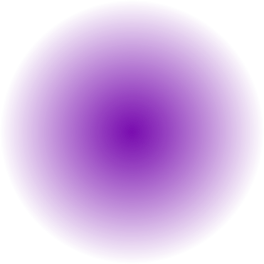 Purple transparent round gradient