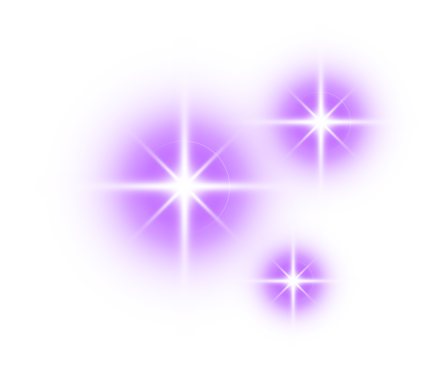 purple light sparkle star