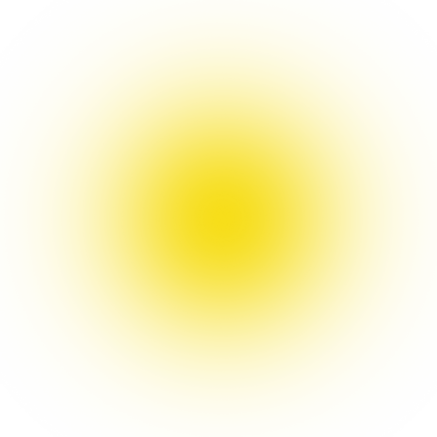 transparent round gradient yellow