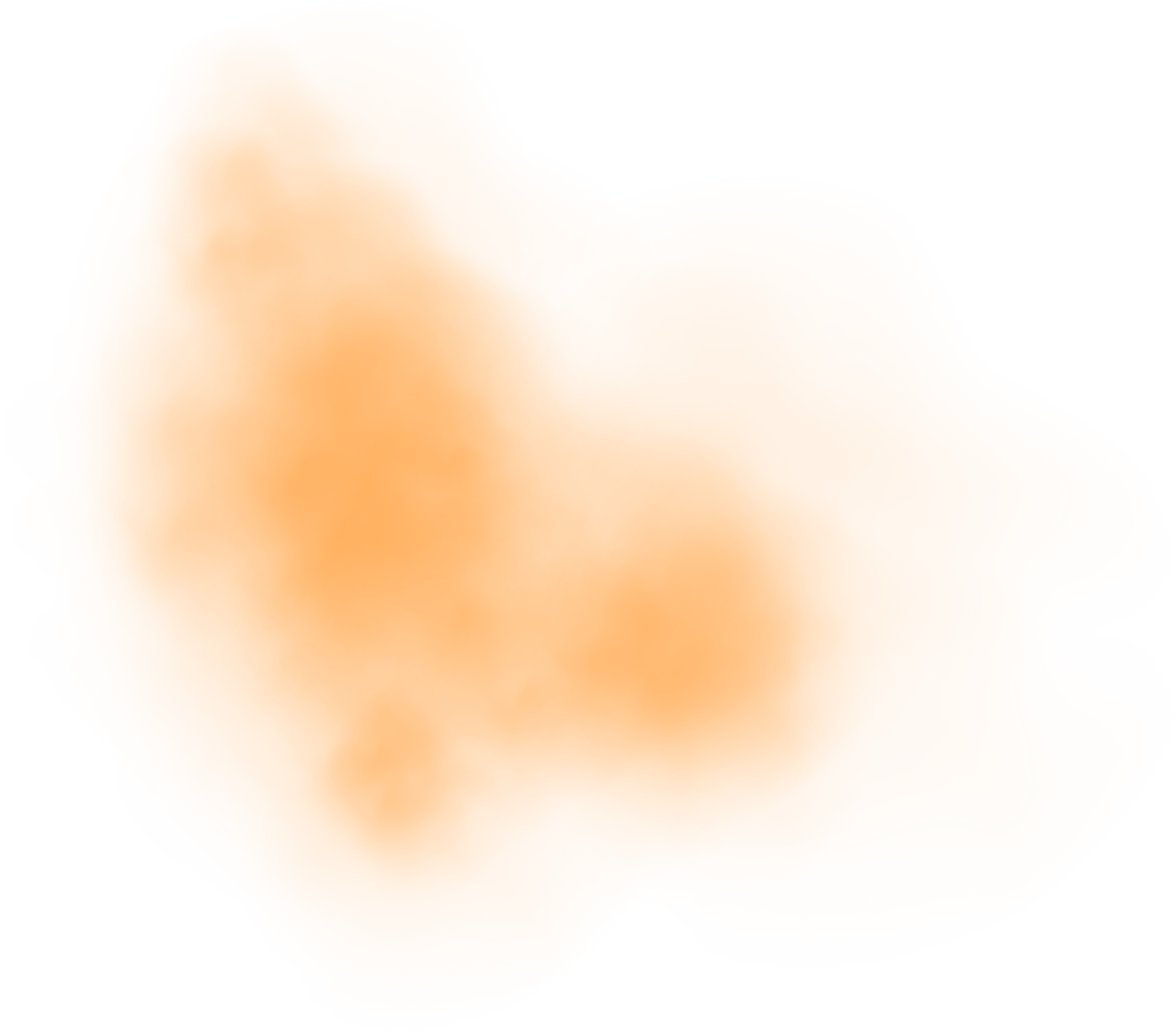 Orange Vapor Overlay