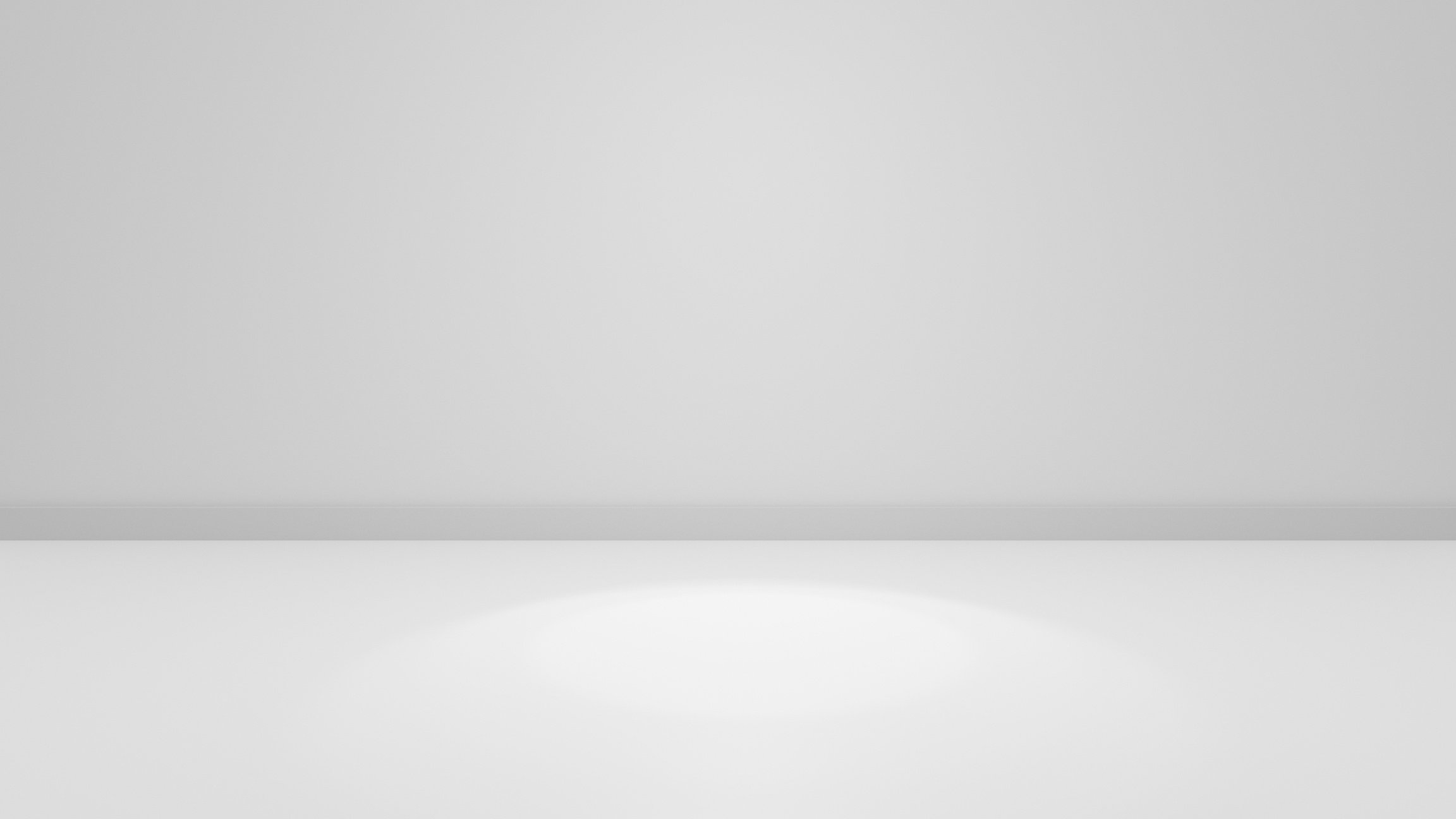 Empty White Room with Blank Walls 