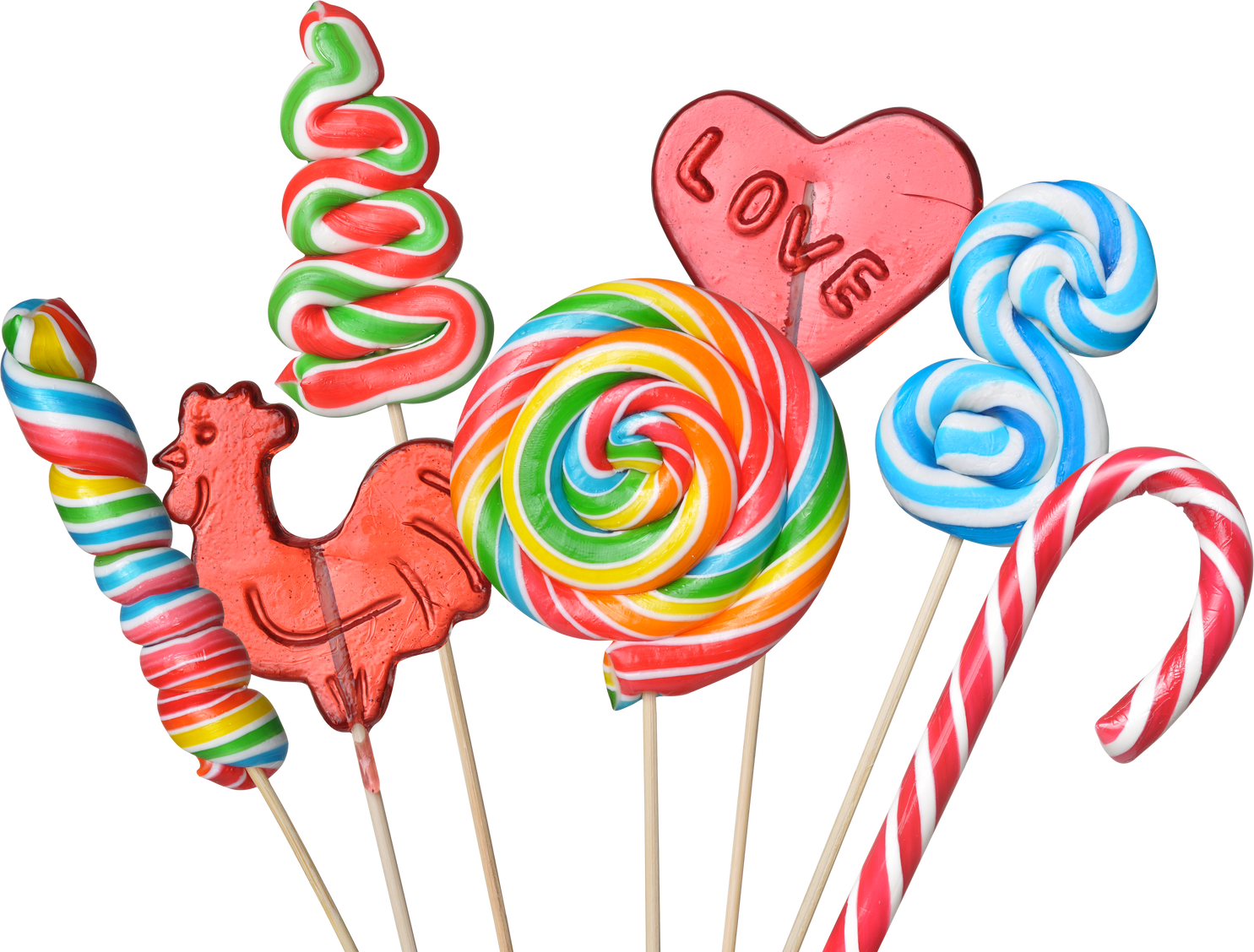 Colorful Lollipops
